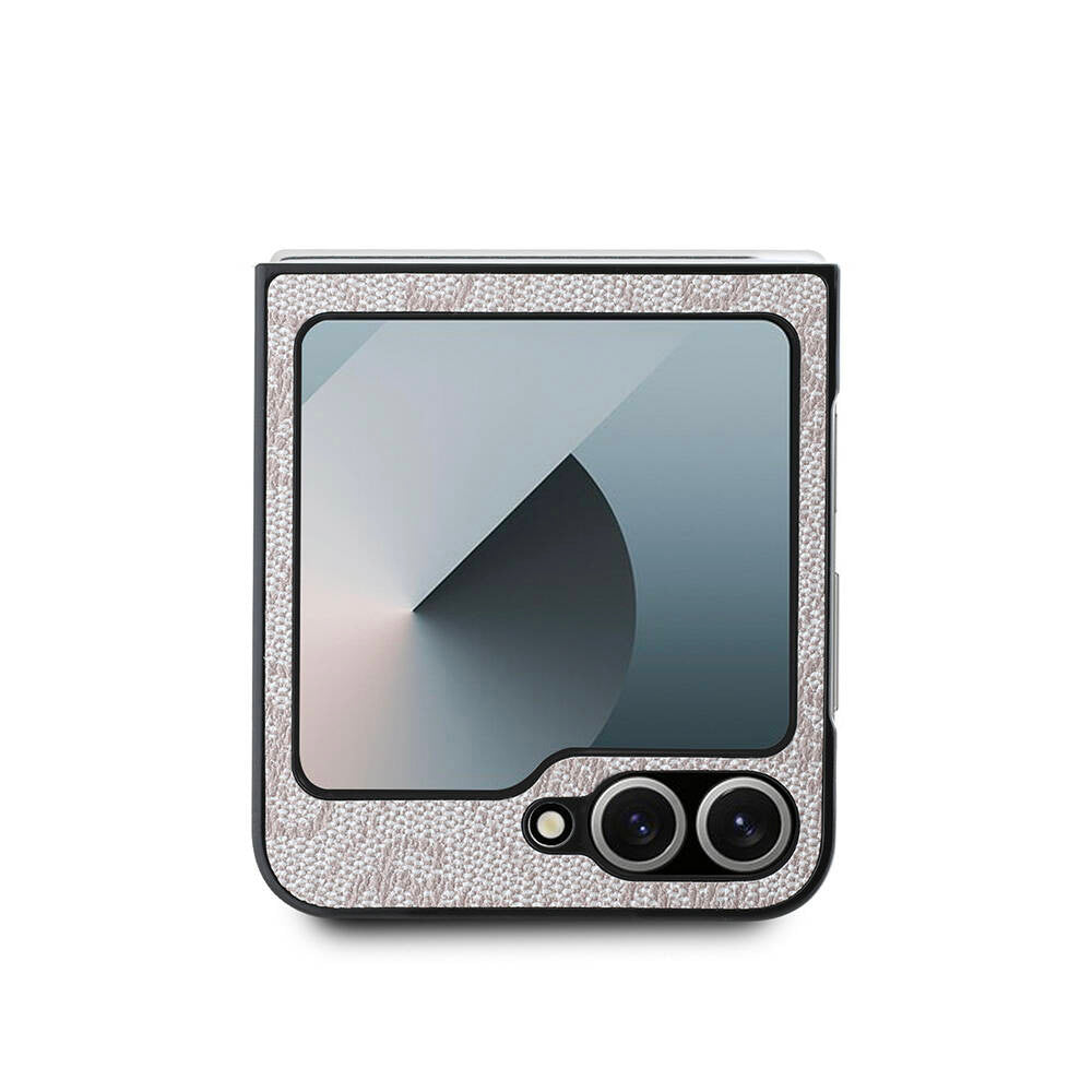 Deksel for Samsung Galaxy Z Flip7 FE F761 / Z Flip6 F741, Guess, 4G Metal Logo, Svart