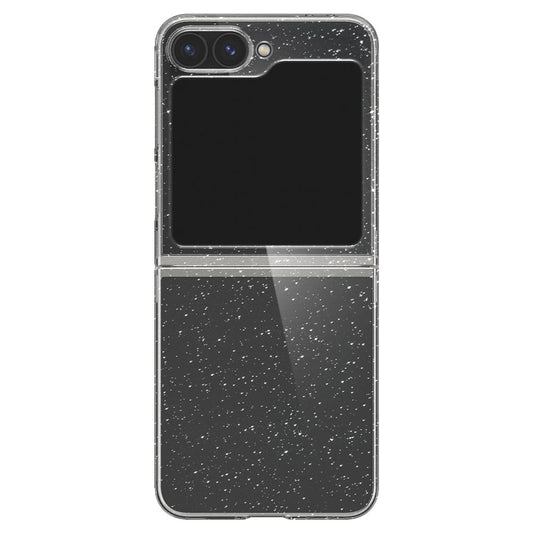 Deksel for Samsung Galaxy Z Flip7 FE F761 / Z Flip6 F741, Spigen, Air Skin Glitter, Gjennomsiktig