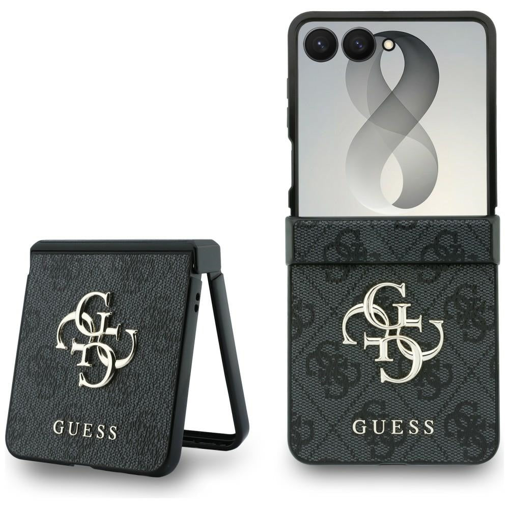 Deksel til Samsung Galaxy Z Flip8 F776, Guess, 4G Big Logo, Svart