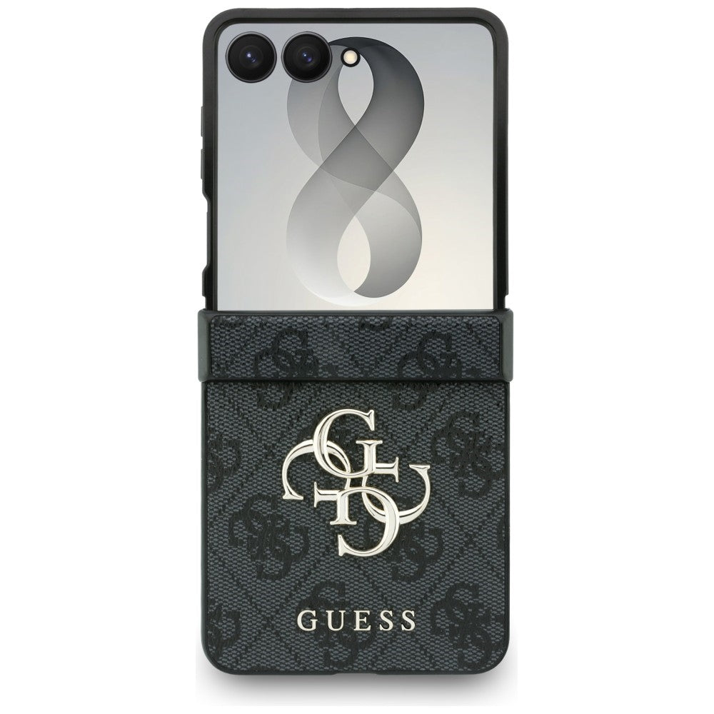 Deksel til Samsung Galaxy Z Flip8 F776, Guess, 4G Big Logo, Svart