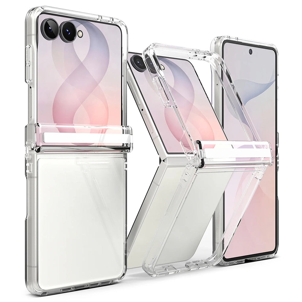 Deksel til Samsung Galaxy Z Flip8 F776, Ringke, Fusion Flap, Transparent
