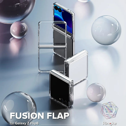 Deksel til Samsung Galaxy Z Flip8 F776, Ringke, Fusion Flap, Transparent