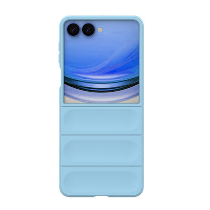 Deksel for Samsung Galaxy Z Flip8 F776, Techsuit, Magic Shield, Blå