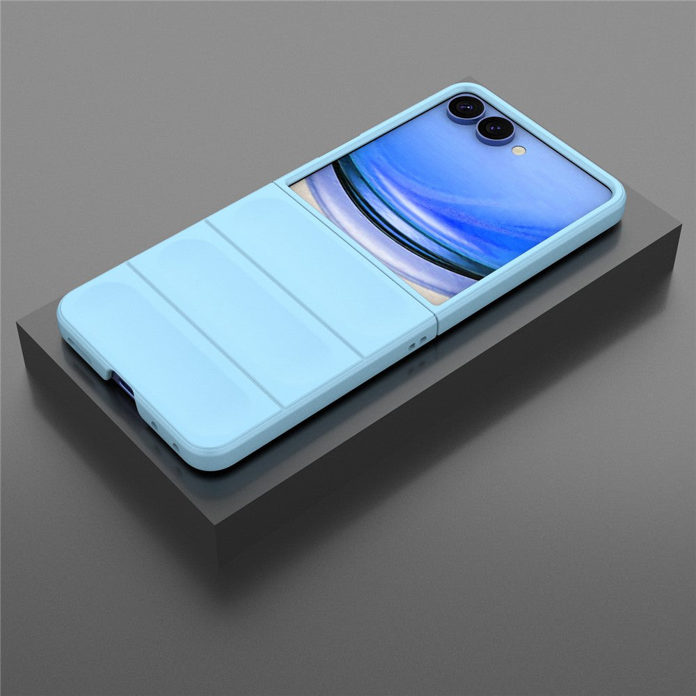 Deksel for Samsung Galaxy Z Flip8 F776, Techsuit, Magic Shield, Blå