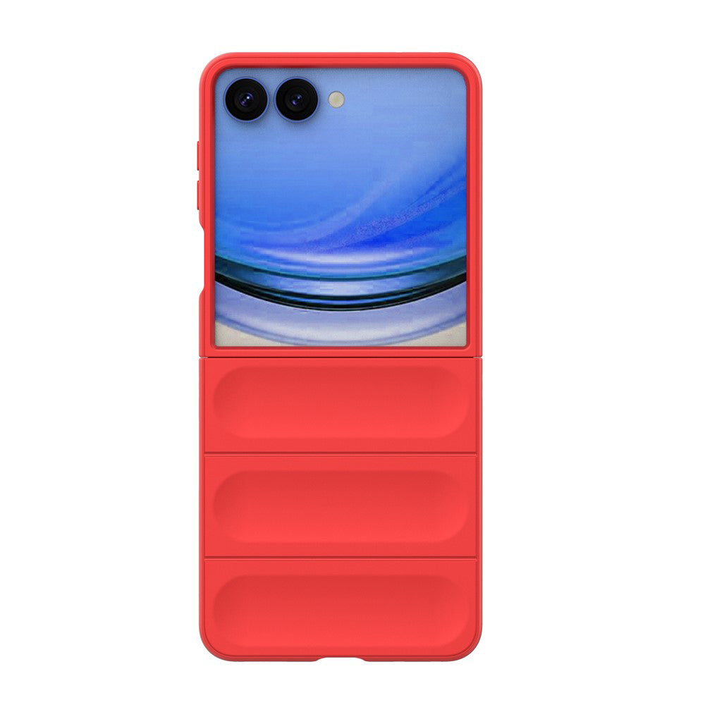 Deksel for Samsung Galaxy Z Flip8 F776, Techsuit, Magic Shield, Rød