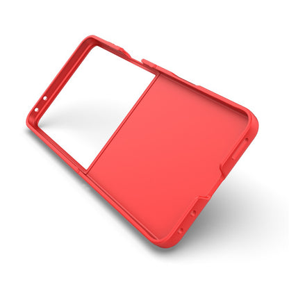 Deksel for Samsung Galaxy Z Flip8 F776, Techsuit, Magic Shield, Rød