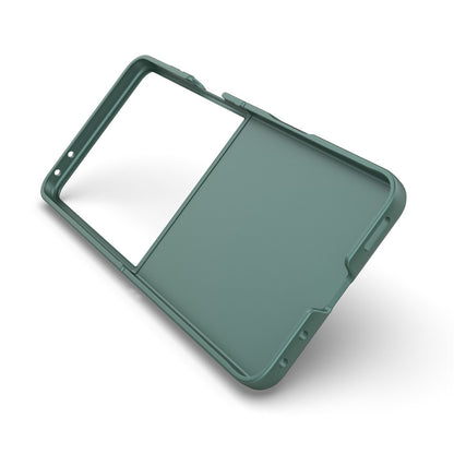 Deksel for Samsung Galaxy Z Flip8 F776, Techsuit, Magic Shield, Grønn
