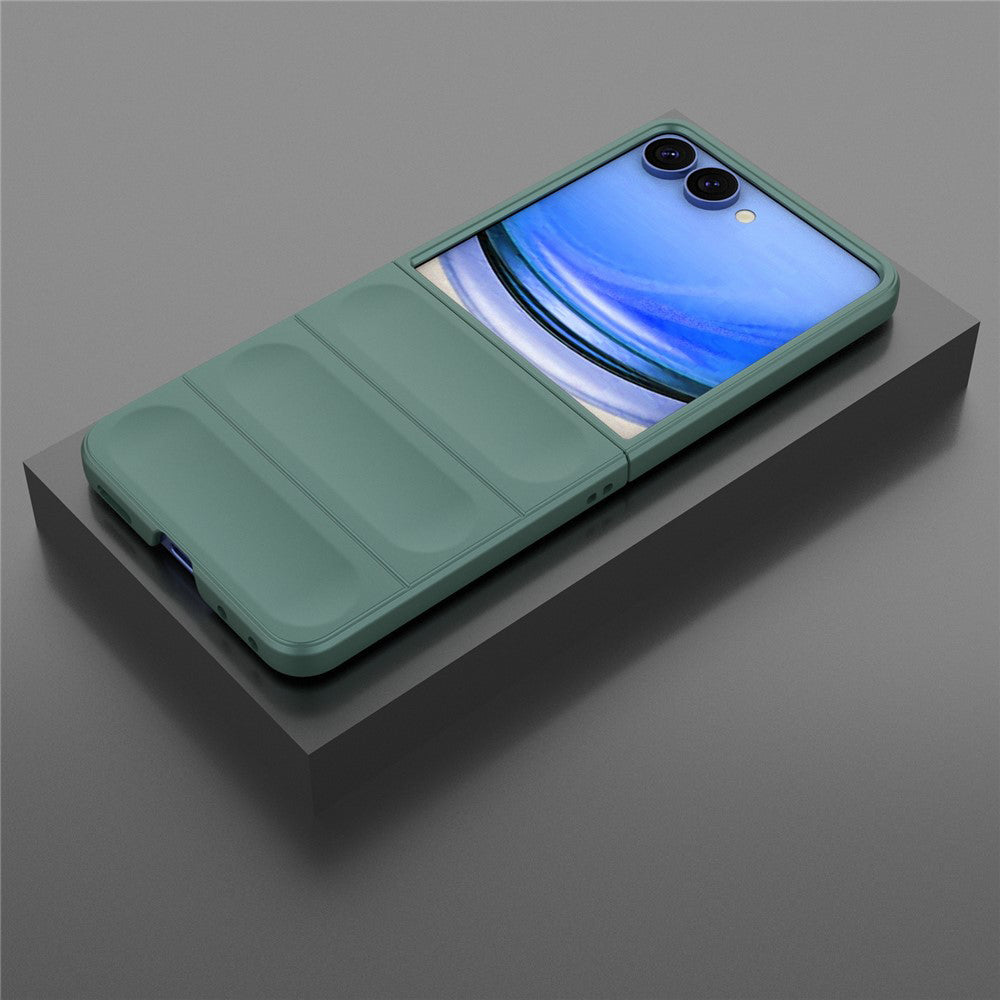 Deksel for Samsung Galaxy Z Flip8 F776, Techsuit, Magic Shield, Grønn