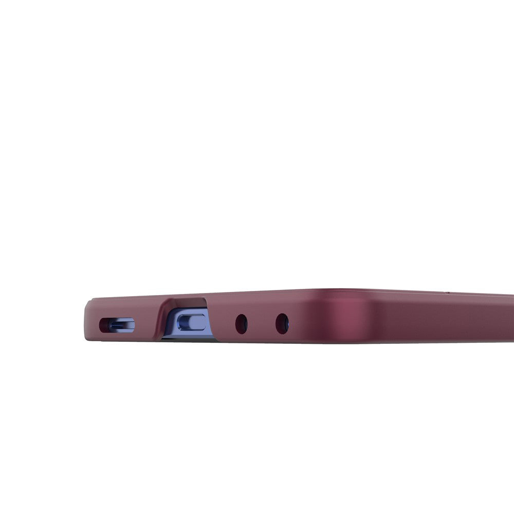 Deksel for Samsung Galaxy Z Flip8 F776, Techsuit, Magic Shield, Burgunder
