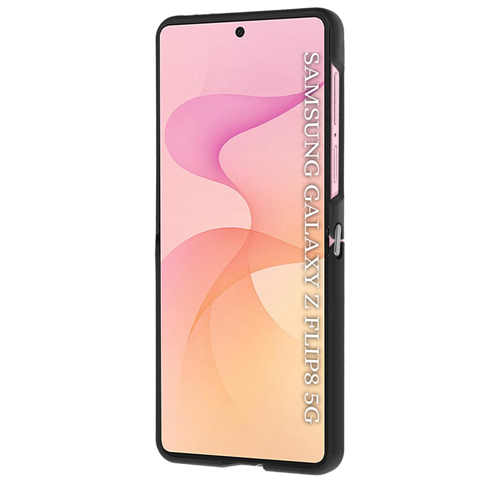 Deksel for Samsung Galaxy Z Flip8 F776 / Z Flip7 F766, Techsuit, Glinth, Svart