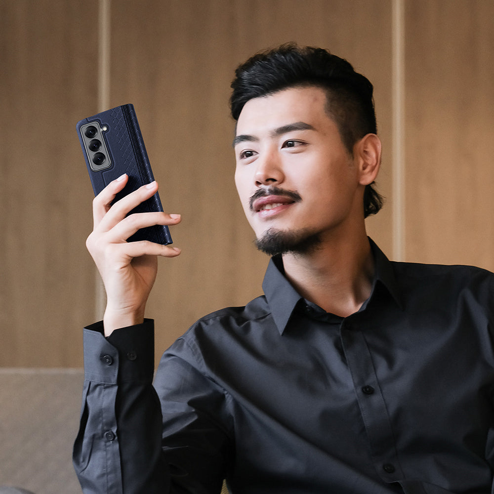 Deksel for Samsung Galaxy Z Fold Special, DUX DUCIS, Bril, Blå