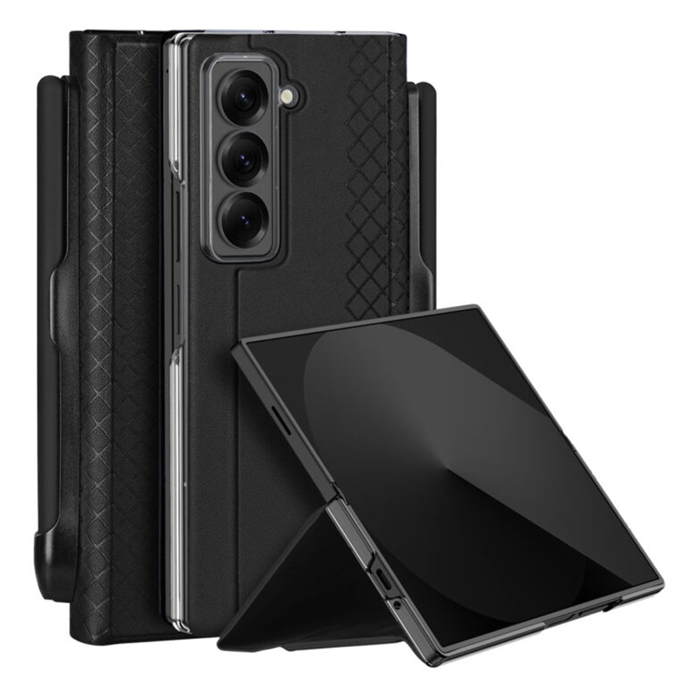 Deksel for Samsung Galaxy Z Fold Special, DUX DUCIS, Bril (med pennholder), svart