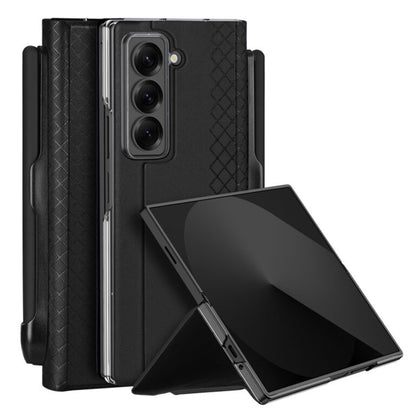 Deksel for Samsung Galaxy Z Fold Special, DUX DUCIS, Bril (med pennholder), svart