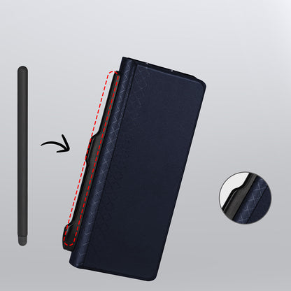 Deksel for Samsung Galaxy Z Fold Special, DUX DUCIS, Bril (med pennholder), svart