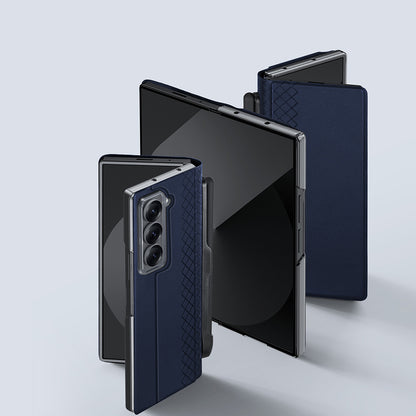 Deksel for Samsung Galaxy Z Fold Special, DUX DUCIS, Bril (med pennholder), svart