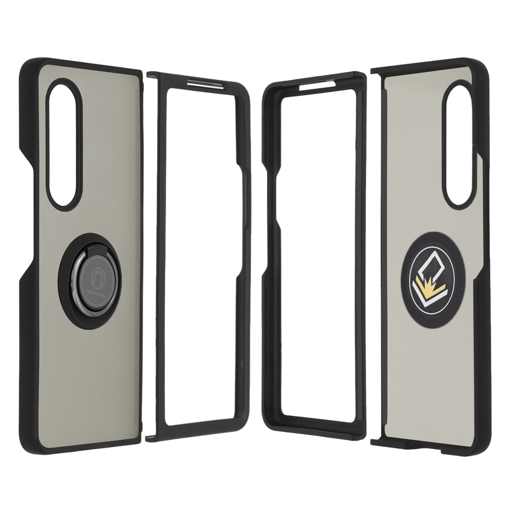 Deksel til Samsung Galaxy Z Fold3 5G F926, Techsuit, Glinth, Svart