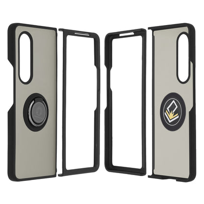 Deksel til Samsung Galaxy Z Fold3 5G F926, Techsuit, Glinth, Svart