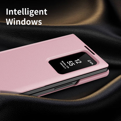 Deksel for Samsung Galaxy Z Fold3 5G F926, Techsuit, SmartView, Rosa
