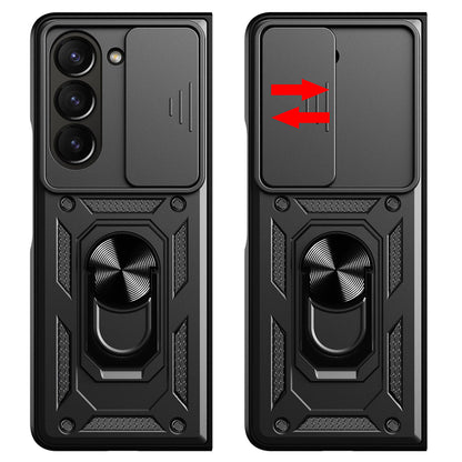 Deksel for Samsung Galaxy Z Fold5 F946, Techsuit, CamShield, Svart