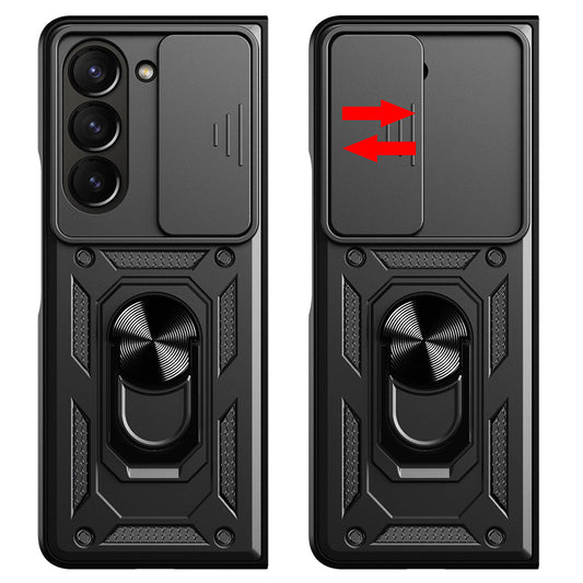 Deksel for Samsung Galaxy Z Fold5 F946, Techsuit, CamShield, Svart