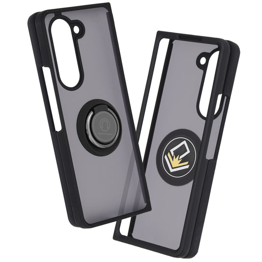 Deksel for Samsung Galaxy Z Fold5 F946, Techsuit, Glinth, Svart