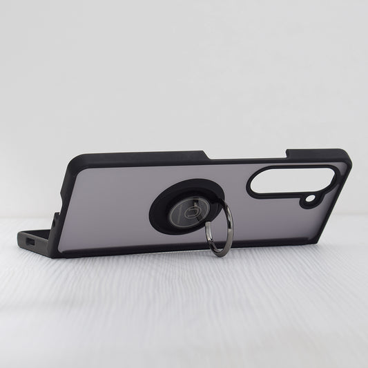 Deksel for Samsung Galaxy Z Fold5 F946, Techsuit, Glinth, Svart