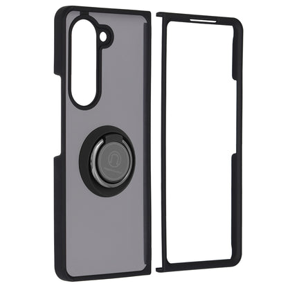 Deksel for Samsung Galaxy Z Fold5 F946, Techsuit, Glinth, Svart