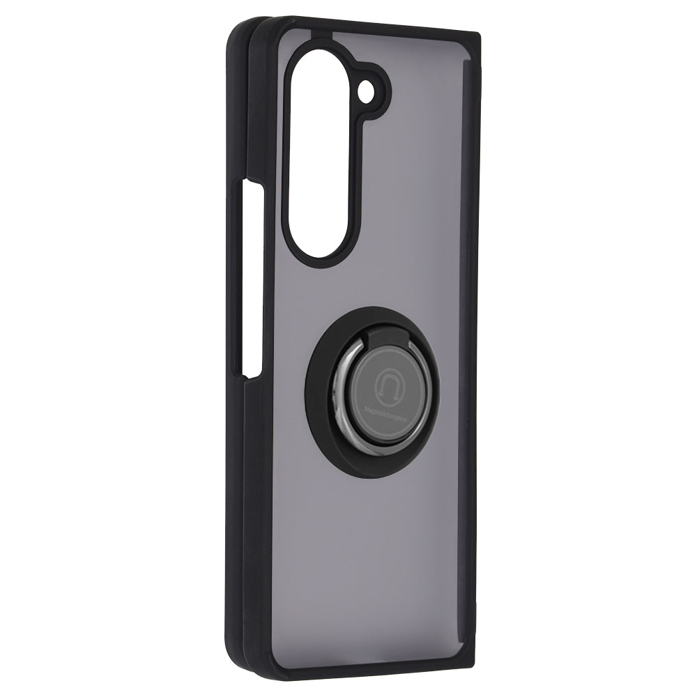 Deksel for Samsung Galaxy Z Fold5 F946, Techsuit, Glinth, Svart