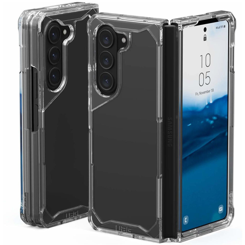 Deksel for Samsung Galaxy Z Fold5 F946, Urban Armor Gear, Plyo, Transparent