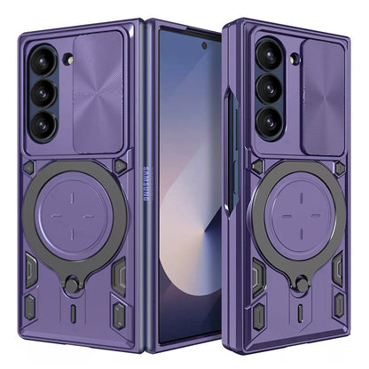 Deksel til Samsung Galaxy Z Fold6 F956, Techsuit, CamGuard Pro, Lilla