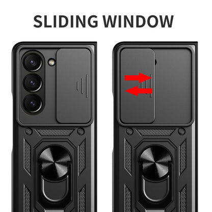 Deksel for Samsung Galaxy Z Fold6 F956, Techsuit, CamShield, Svart