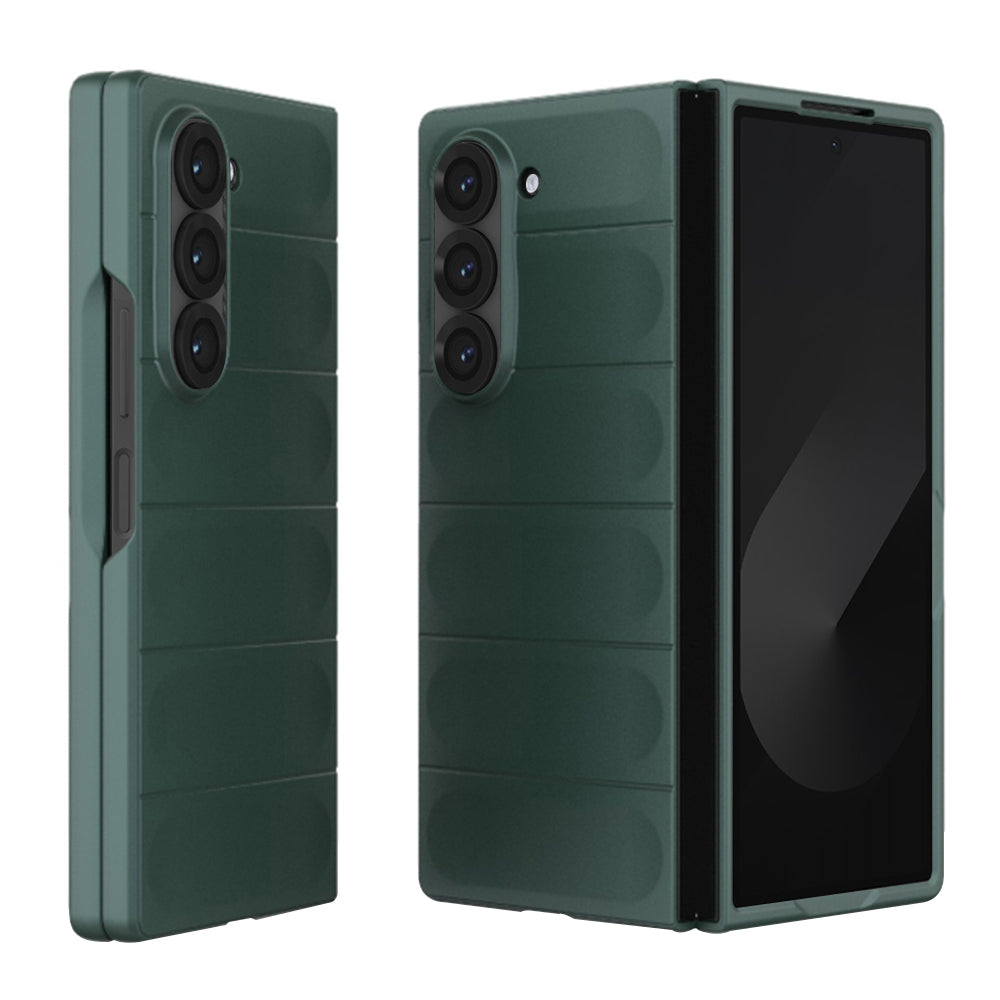 Deksel for Samsung Galaxy Z Fold6 F956, Techsuit, Magic Shield, Grønn