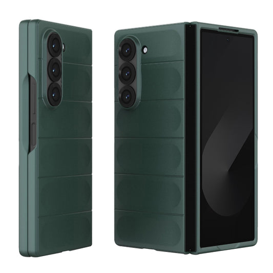Deksel for Samsung Galaxy Z Fold6 F956, Techsuit, Magic Shield, Grønn