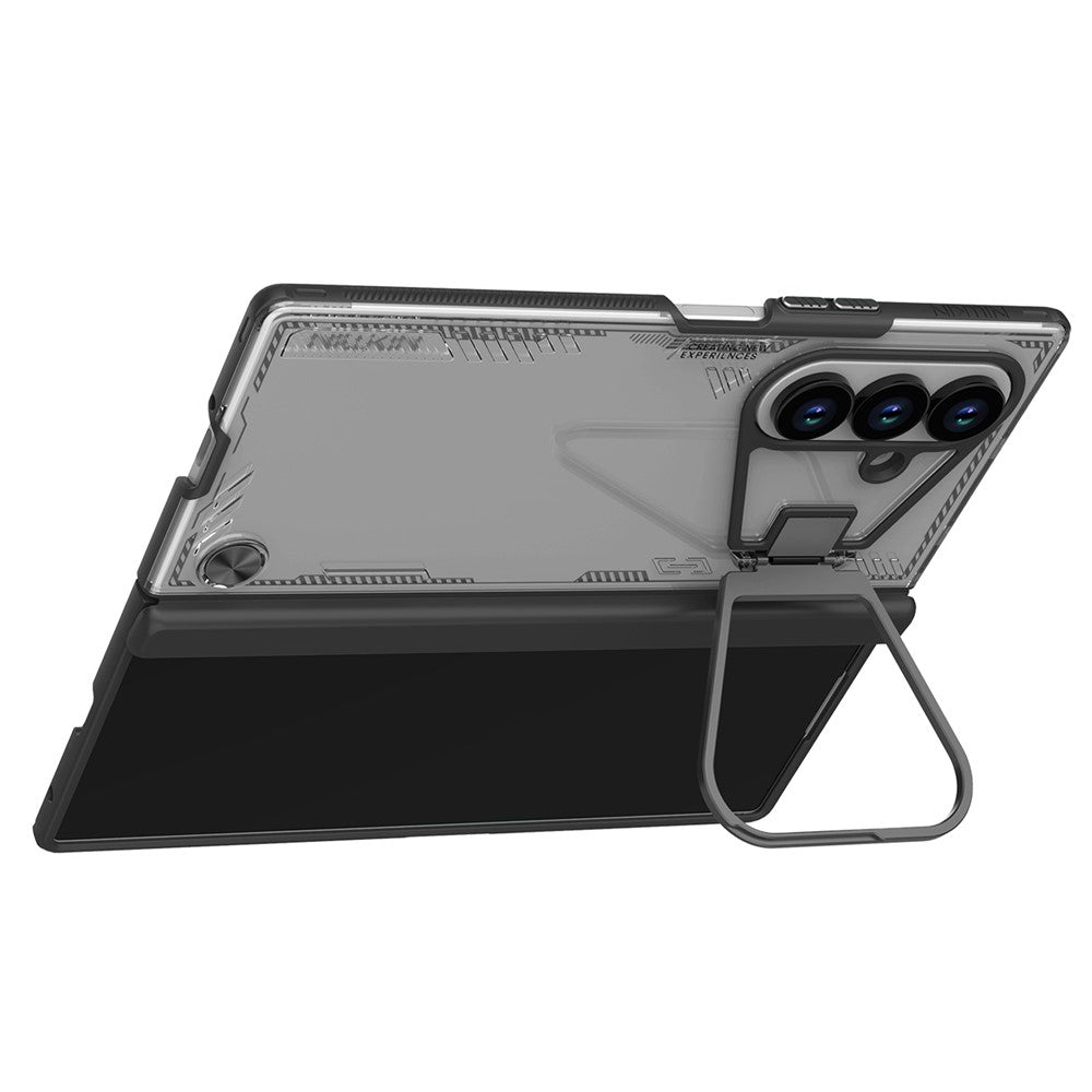 Deksel til Samsung Galaxy Z Fold7 F966, Nillkin, Iceblade Prop med kamerautskjæring, svart