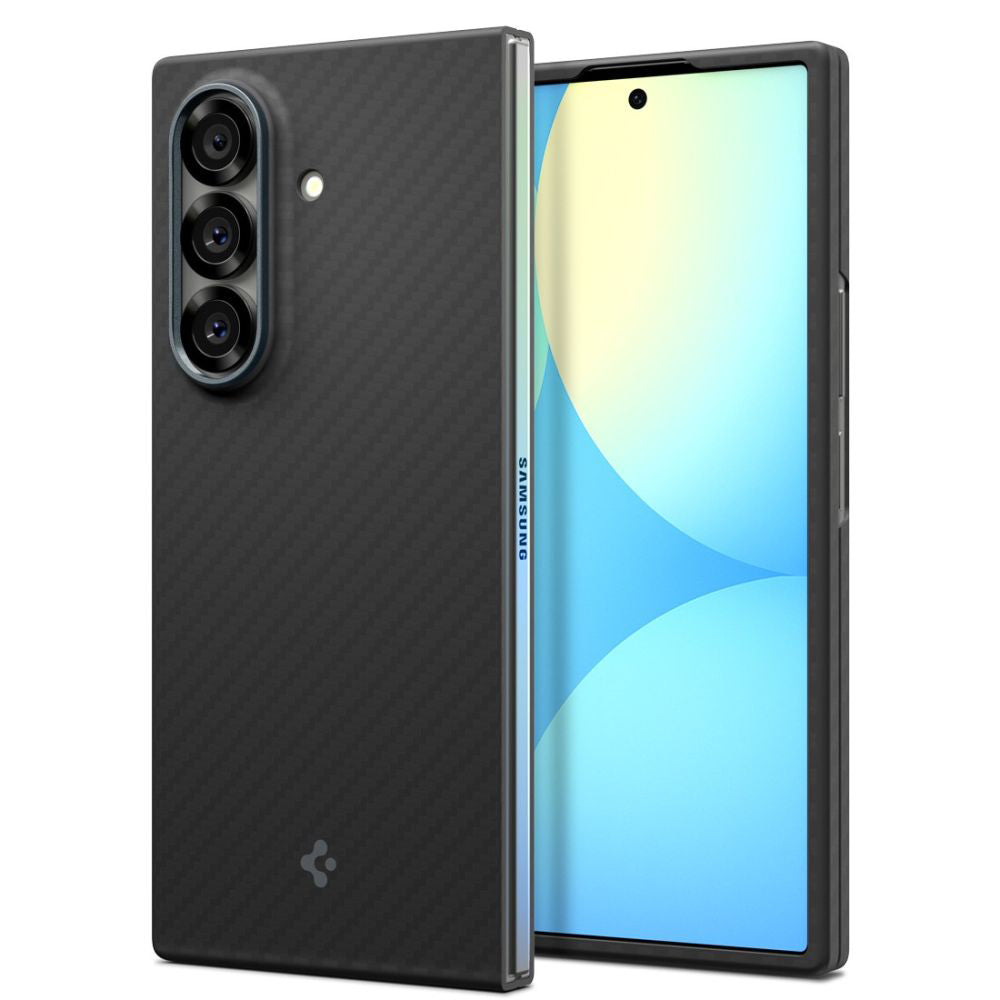 Deksel for Samsung Galaxy Z Fold7 F966, Spigen, Air Skin, Svart ACS09555