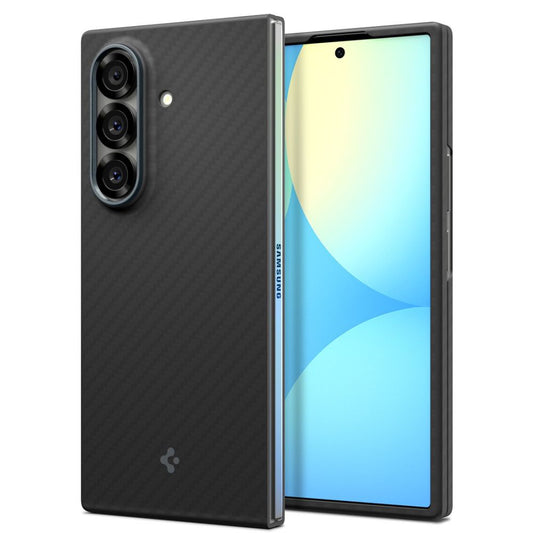 Deksel for Samsung Galaxy Z Fold7 F966, Spigen, Air Skin, Svart ACS09555