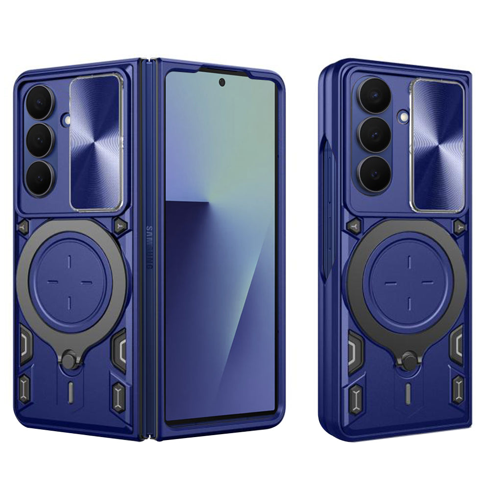 Deksel til Samsung Galaxy Z Fold7 F966, Techsuit, CamGuard Pro, Blå