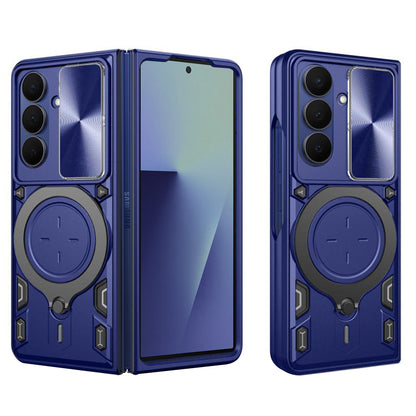 Deksel til Samsung Galaxy Z Fold7 F966, Techsuit, CamGuard Pro, Blå