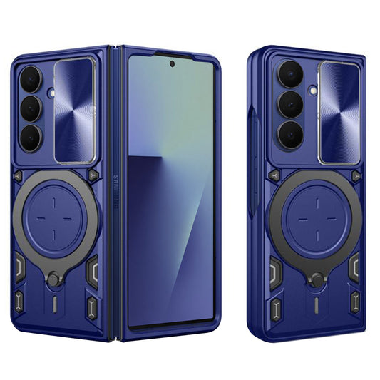 Deksel til Samsung Galaxy Z Fold7 F966, Techsuit, CamGuard Pro, Blå