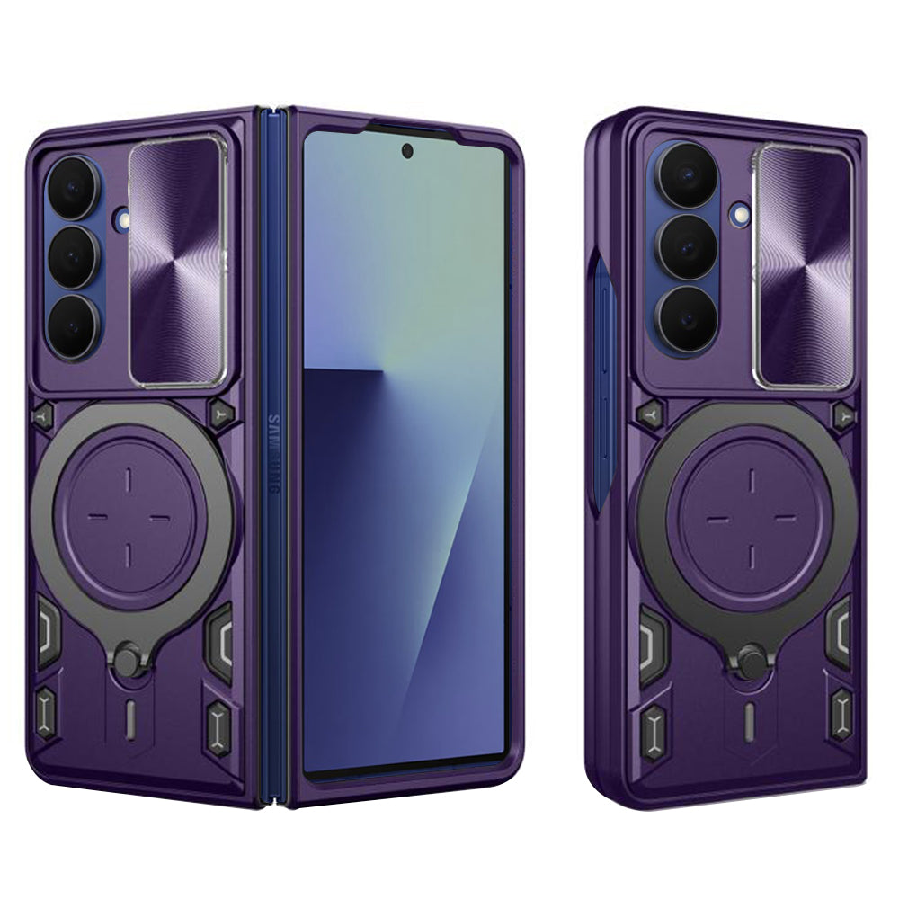 Deksel til Samsung Galaxy Z Fold7 F966, Techsuit, CamGuard Pro, Lilla
