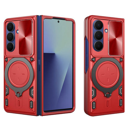 Deksel til Samsung Galaxy Z Fold7 F966, Techsuit, CamGuard Pro, Rød