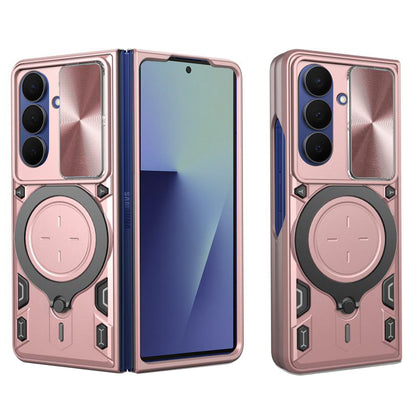 Deksel for Samsung Galaxy Z Fold7 F966, Techsuit, CamGuard Pro, Rosa Gull