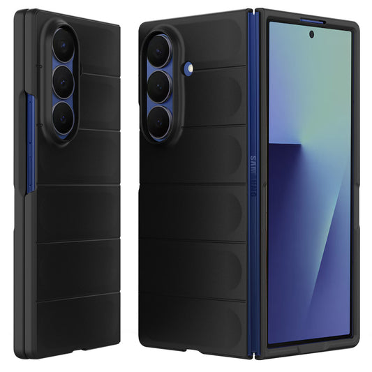Deksel for Samsung Galaxy Z Fold7 F966, Techsuit, Magic Shield, Svart