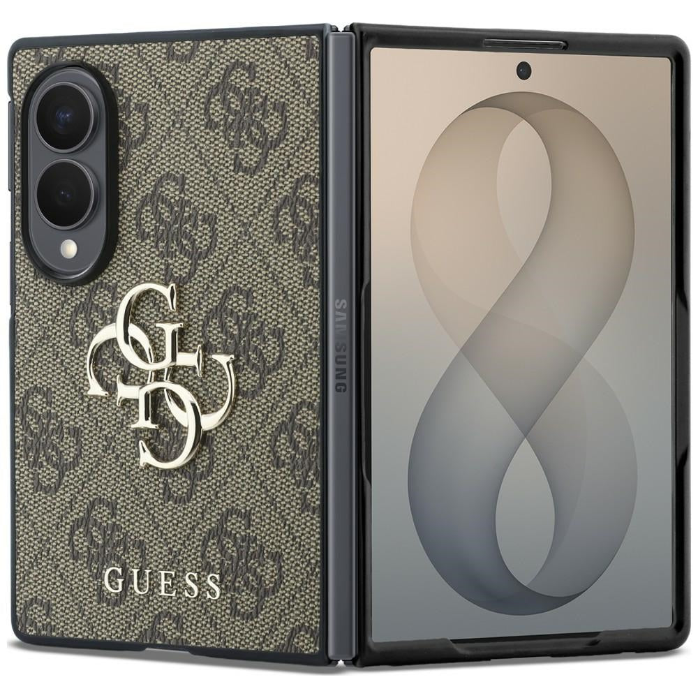 Deksel til Samsung Galaxy Z Fold8 F971, Guess, 4G Big Logo, Brun