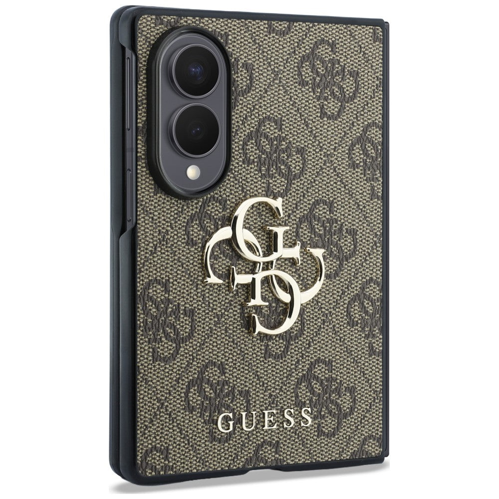 Deksel til Samsung Galaxy Z Fold8 F971, Guess, 4G Big Logo, Brun