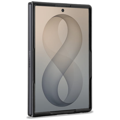Deksel til Samsung Galaxy Z Fold8 F971, Karl Lagerfeld, Saffiano Karl & Choupette Metallpin, Svart