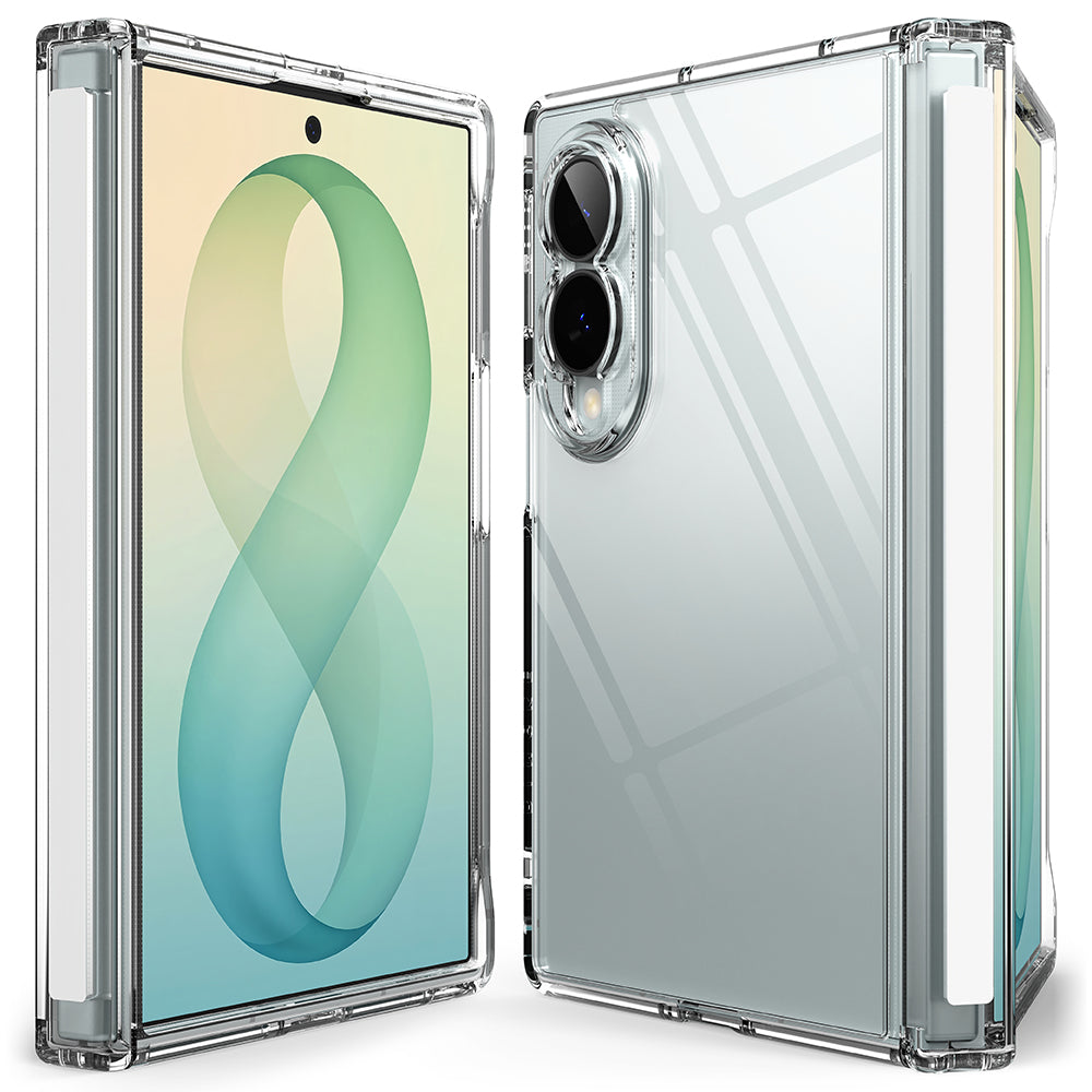 Deksel til Samsung Galaxy Z Fold8 F971, Ringke, Fusion Flap, Transparent