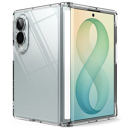Deksel til Samsung Galaxy Z Fold8 F971, Ringke, Fusion Flap, Transparent
