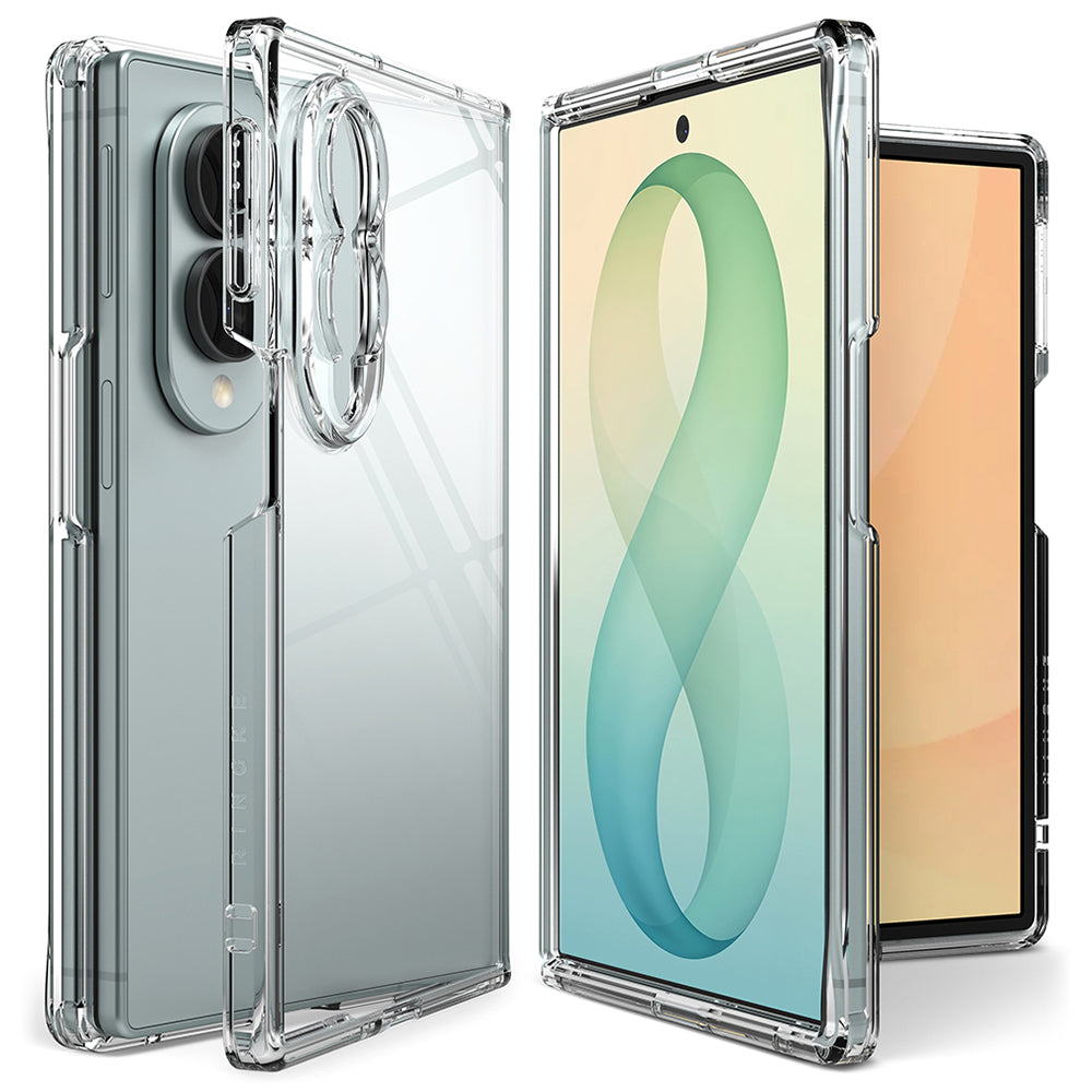 Deksel til Samsung Galaxy Z Fold8 F971, Ringke, Fusion, gjennomsiktig