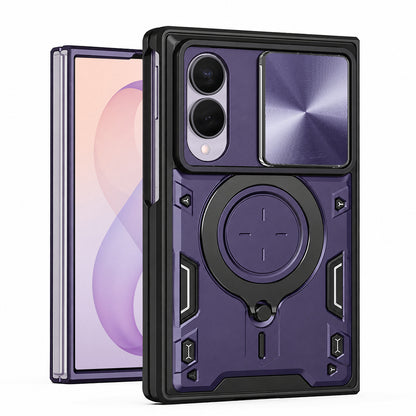 Deksel til Samsung Galaxy Z Fold8 F971, Techsuit, CamGuard Pro, Lilla